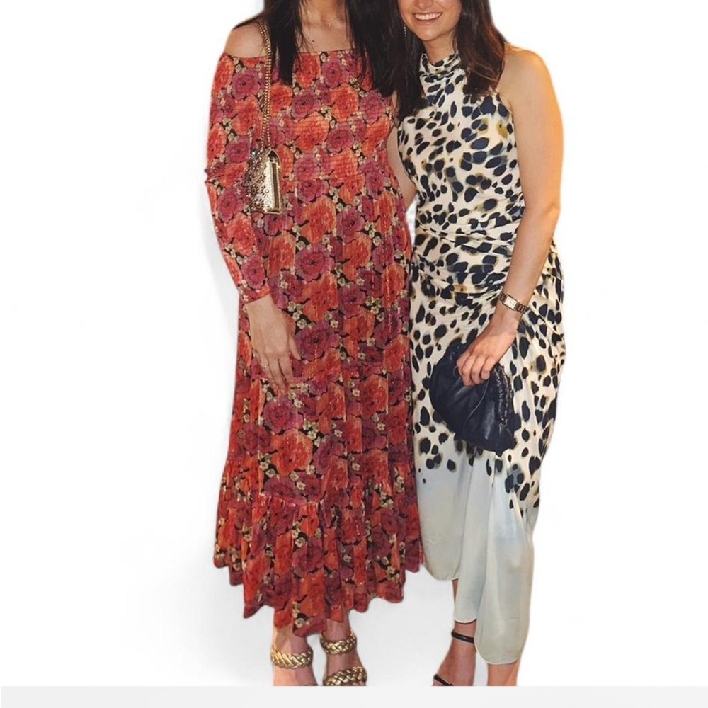 Pomander Place Rose Chiffon Joni Dress